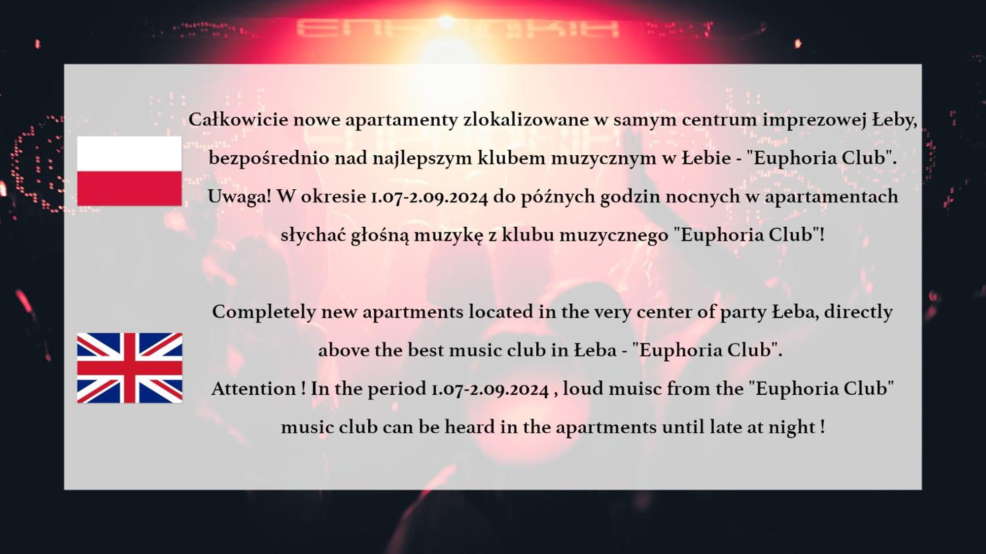 Party Avangarde Apartments City Center Леба Екстер'єр фото
